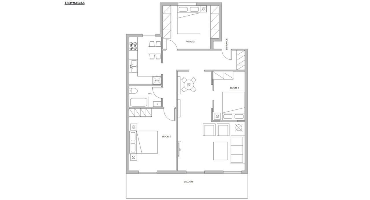 Houseloft Harmony Gardens Apartment เทสซาโลนิกิ ภายนอก รูปภาพ